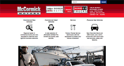 Desktop Screenshot of mccormickmotors.com